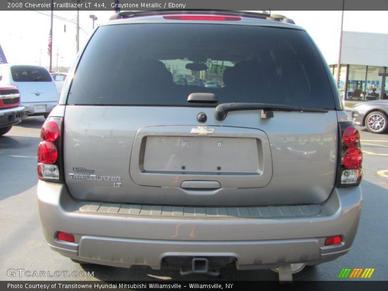 Graystone Metallic / Ebony 2008 Chevrolet TrailBlazer LT 4x4