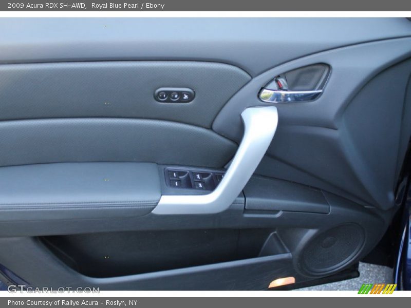 Royal Blue Pearl / Ebony 2009 Acura RDX SH-AWD