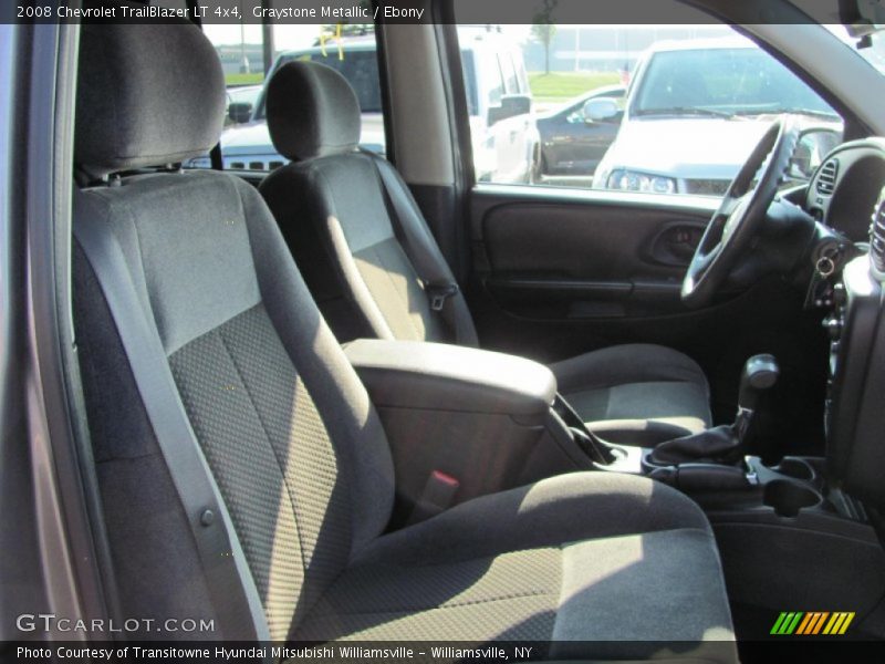 Graystone Metallic / Ebony 2008 Chevrolet TrailBlazer LT 4x4