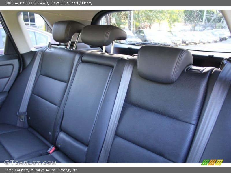 Royal Blue Pearl / Ebony 2009 Acura RDX SH-AWD