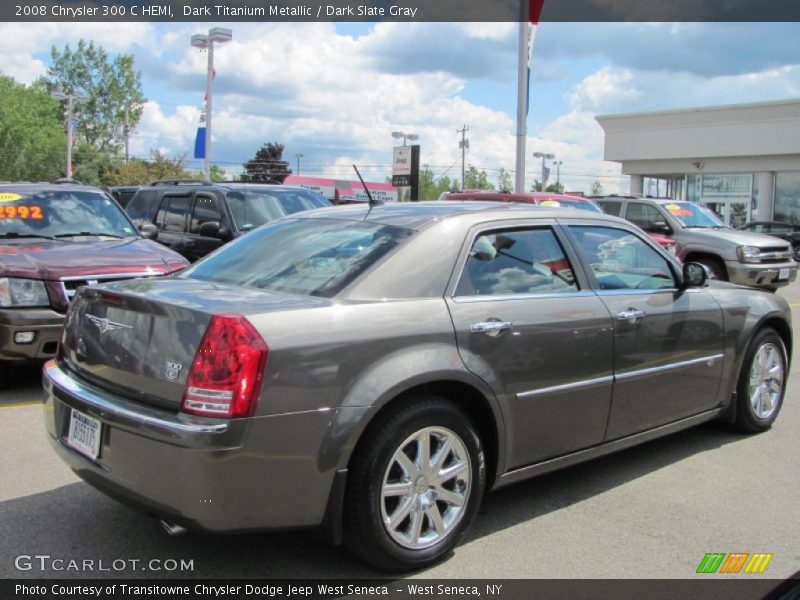 Dark Titanium Metallic / Dark Slate Gray 2008 Chrysler 300 C HEMI