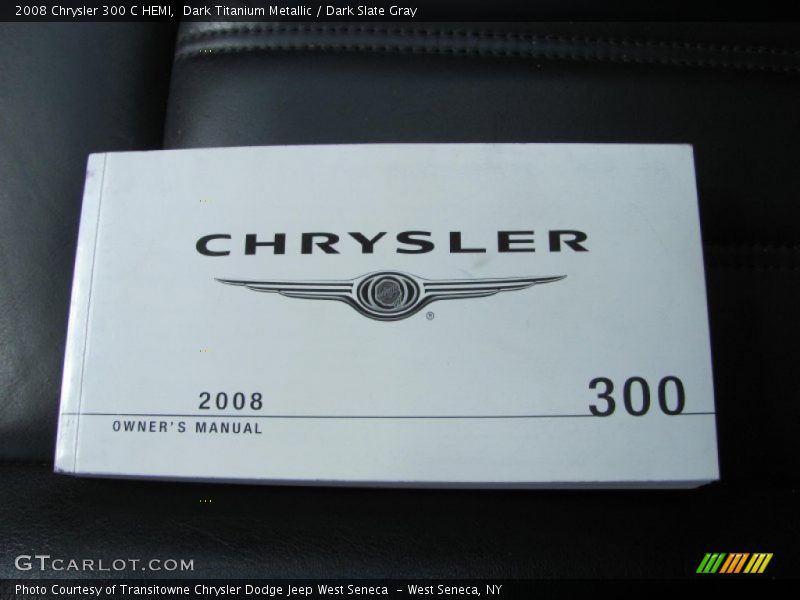 Dark Titanium Metallic / Dark Slate Gray 2008 Chrysler 300 C HEMI