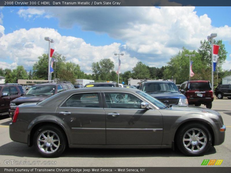 Dark Titanium Metallic / Dark Slate Gray 2008 Chrysler 300 C HEMI