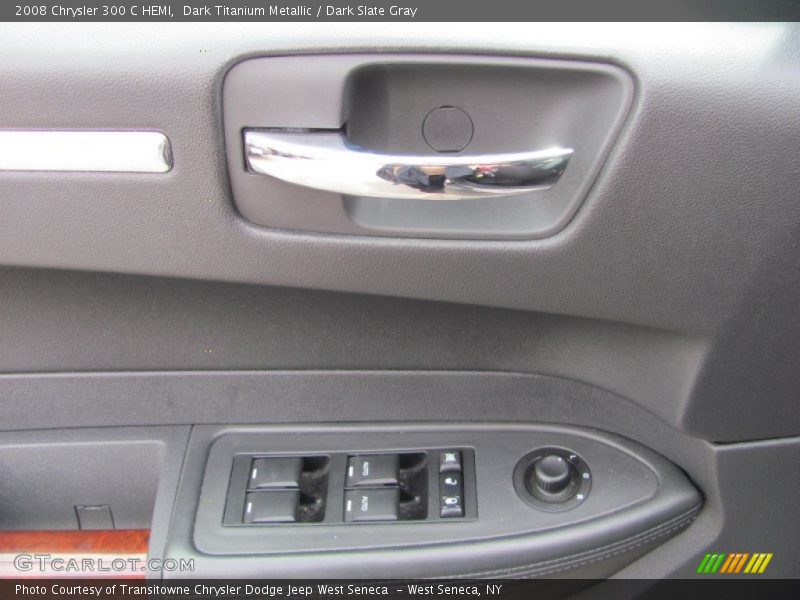 Dark Titanium Metallic / Dark Slate Gray 2008 Chrysler 300 C HEMI