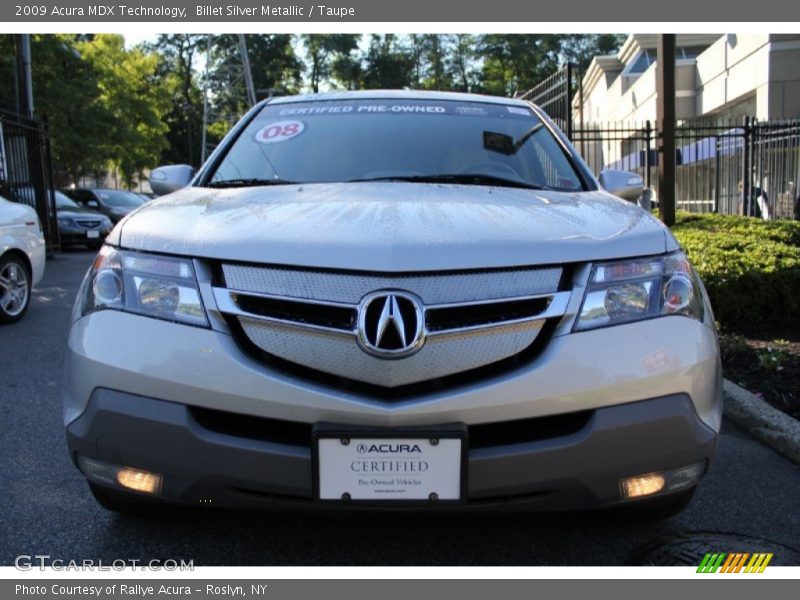 Billet Silver Metallic / Taupe 2009 Acura MDX Technology