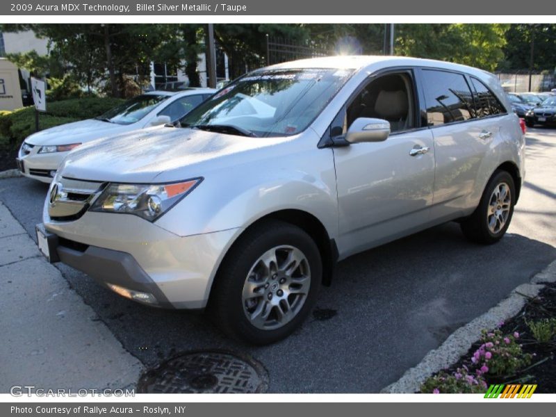 Billet Silver Metallic / Taupe 2009 Acura MDX Technology