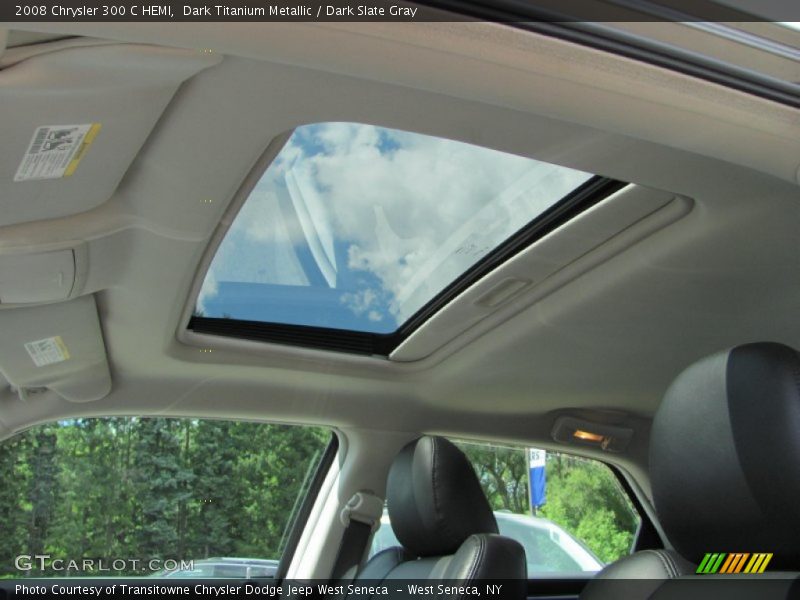 Dark Titanium Metallic / Dark Slate Gray 2008 Chrysler 300 C HEMI