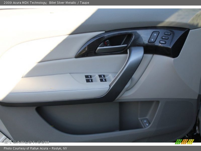 Billet Silver Metallic / Taupe 2009 Acura MDX Technology