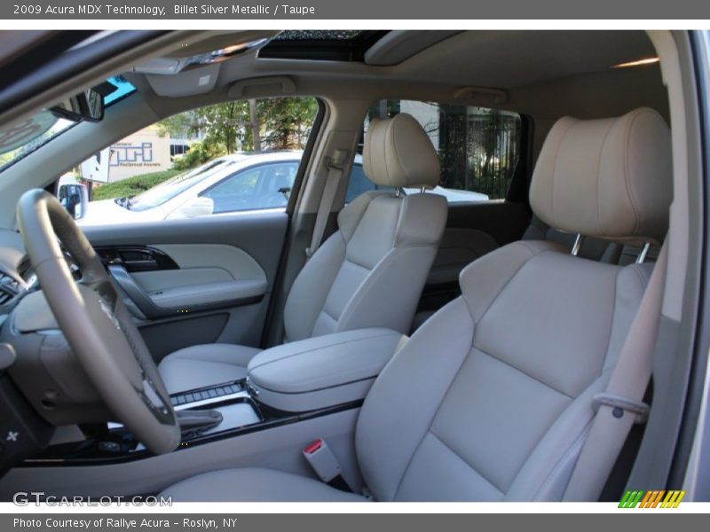 Billet Silver Metallic / Taupe 2009 Acura MDX Technology