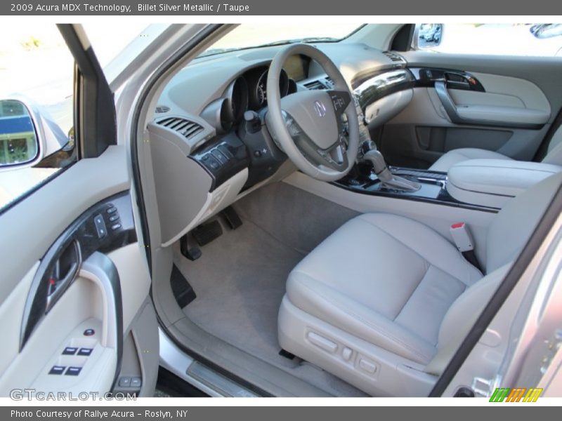 Billet Silver Metallic / Taupe 2009 Acura MDX Technology
