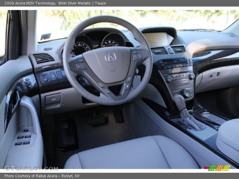 Billet Silver Metallic / Taupe 2009 Acura MDX Technology