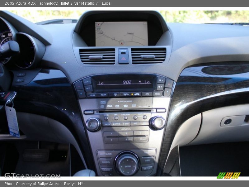 Billet Silver Metallic / Taupe 2009 Acura MDX Technology