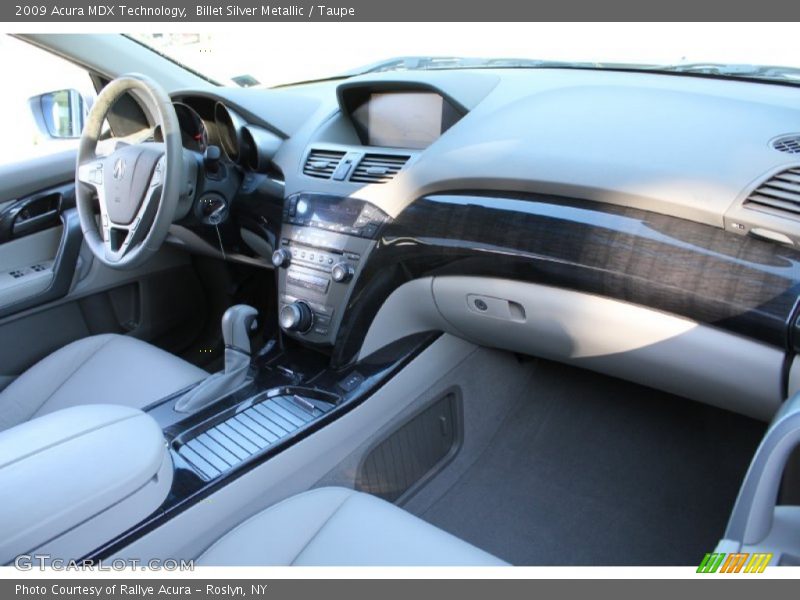 Billet Silver Metallic / Taupe 2009 Acura MDX Technology