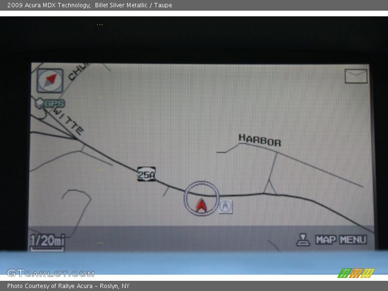 Billet Silver Metallic / Taupe 2009 Acura MDX Technology