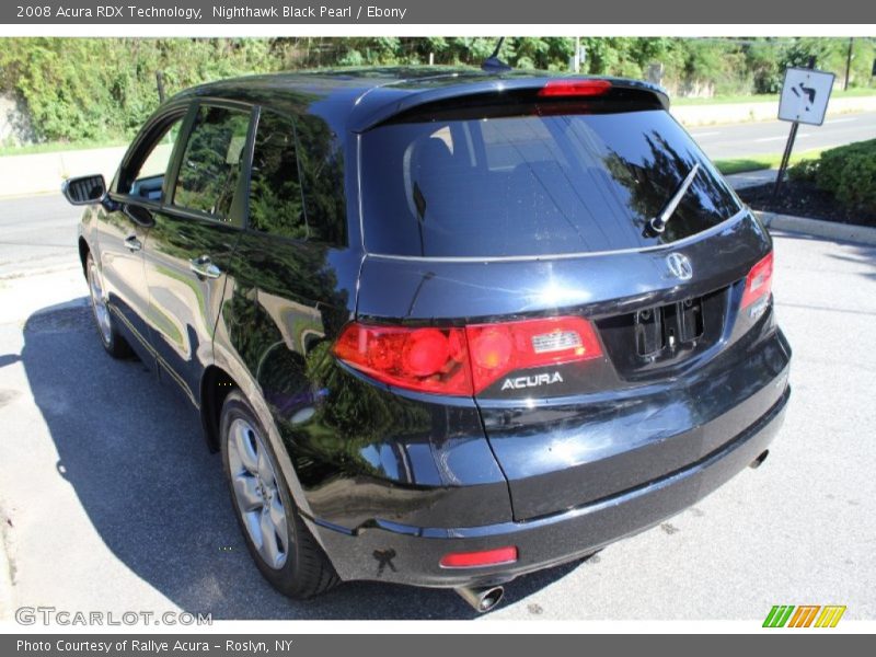 Nighthawk Black Pearl / Ebony 2008 Acura RDX Technology