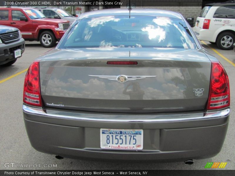 Dark Titanium Metallic / Dark Slate Gray 2008 Chrysler 300 C HEMI