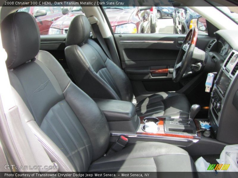 Dark Titanium Metallic / Dark Slate Gray 2008 Chrysler 300 C HEMI