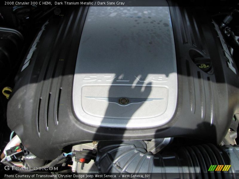 Dark Titanium Metallic / Dark Slate Gray 2008 Chrysler 300 C HEMI