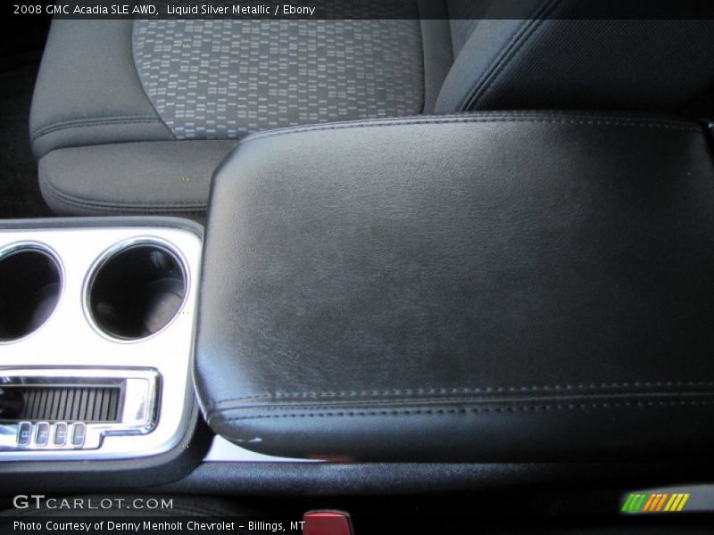 Liquid Silver Metallic / Ebony 2008 GMC Acadia SLE AWD