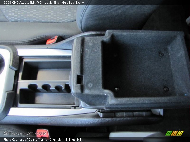 Liquid Silver Metallic / Ebony 2008 GMC Acadia SLE AWD