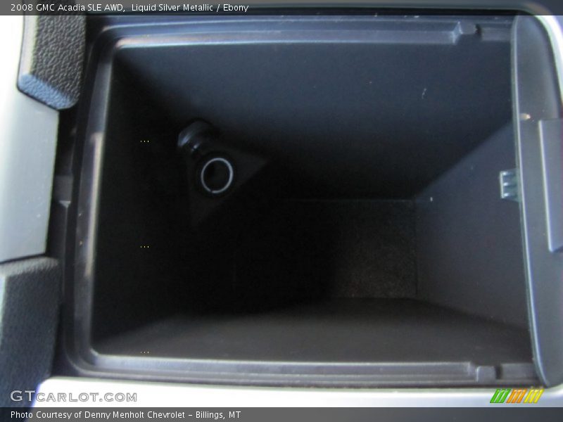 Liquid Silver Metallic / Ebony 2008 GMC Acadia SLE AWD