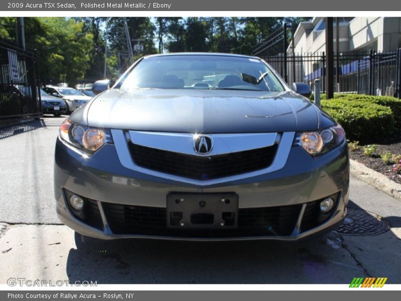 Polished Metal Metallic / Ebony 2009 Acura TSX Sedan