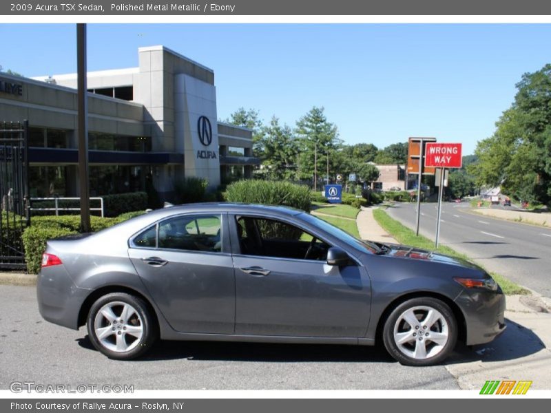 Polished Metal Metallic / Ebony 2009 Acura TSX Sedan
