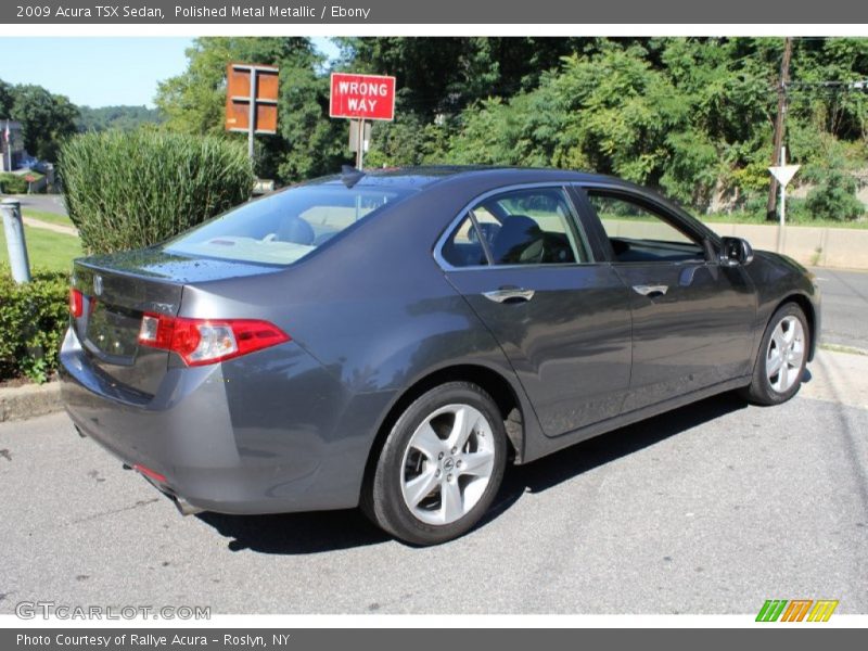 Polished Metal Metallic / Ebony 2009 Acura TSX Sedan