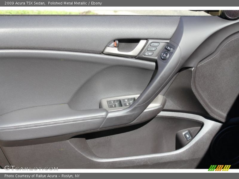 Polished Metal Metallic / Ebony 2009 Acura TSX Sedan