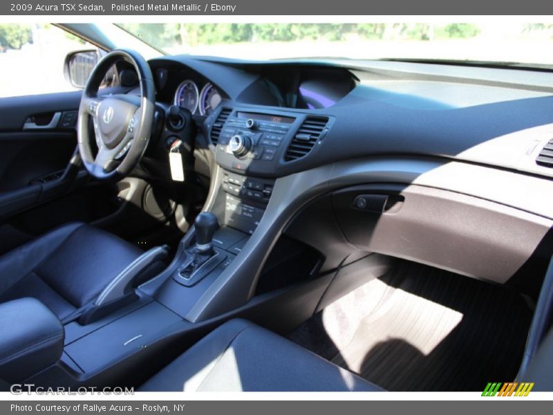 Polished Metal Metallic / Ebony 2009 Acura TSX Sedan