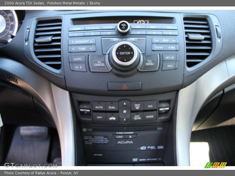 Polished Metal Metallic / Ebony 2009 Acura TSX Sedan