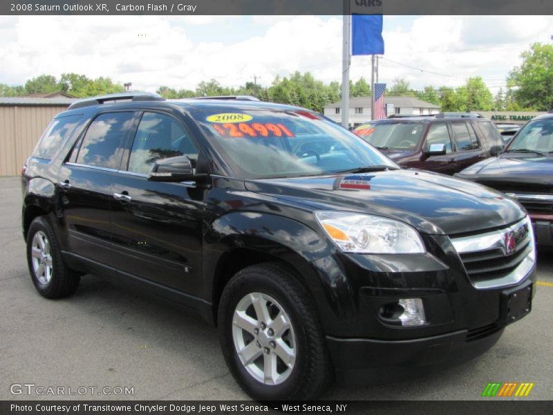 Carbon Flash / Gray 2008 Saturn Outlook XR