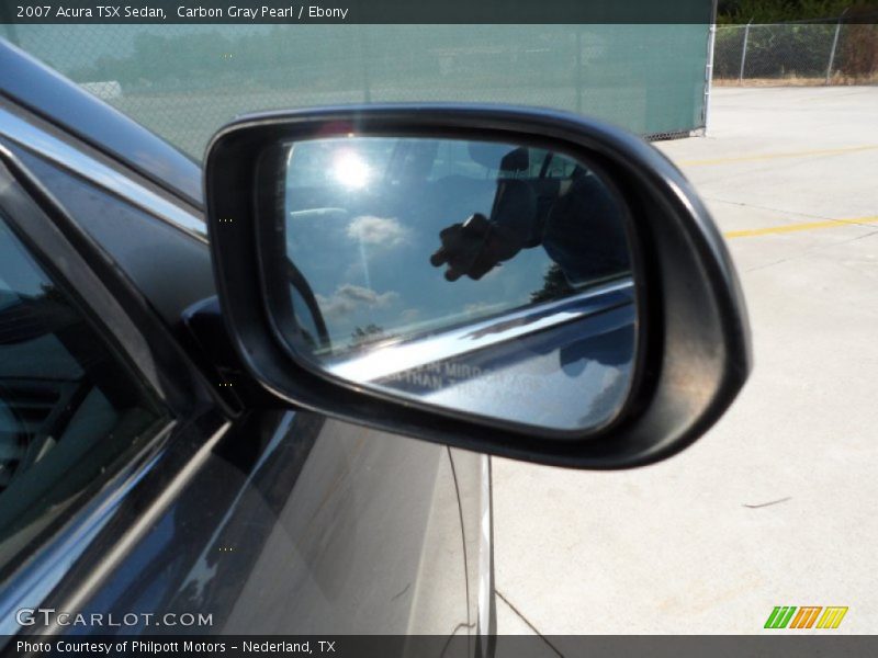 Carbon Gray Pearl / Ebony 2007 Acura TSX Sedan