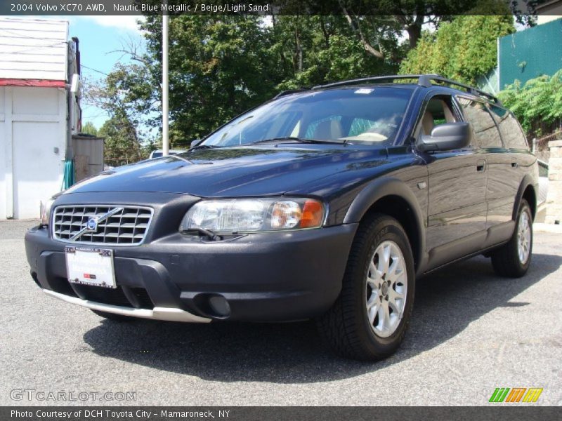 Nautic Blue Metallic / Beige/Light Sand 2004 Volvo XC70 AWD