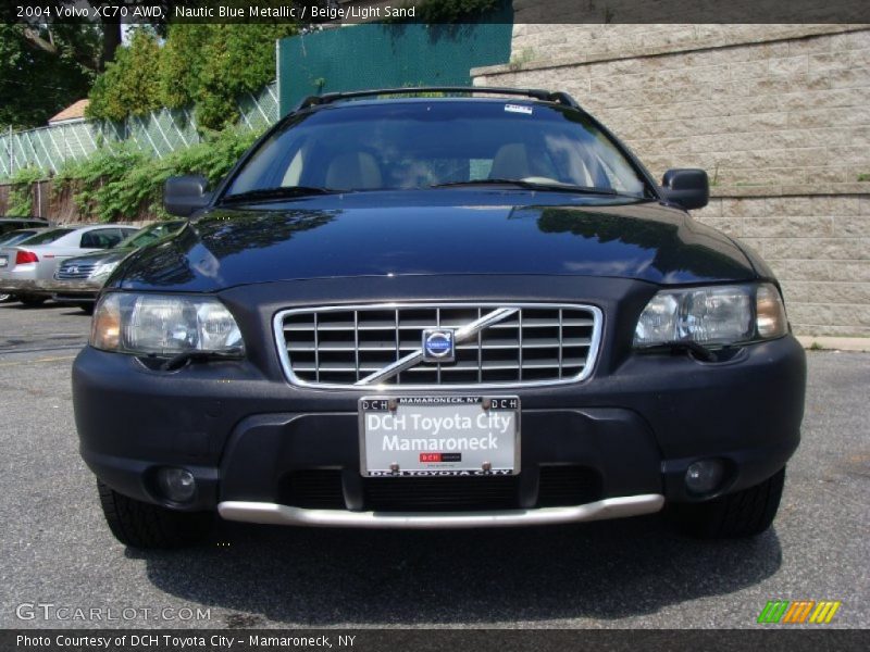 Nautic Blue Metallic / Beige/Light Sand 2004 Volvo XC70 AWD