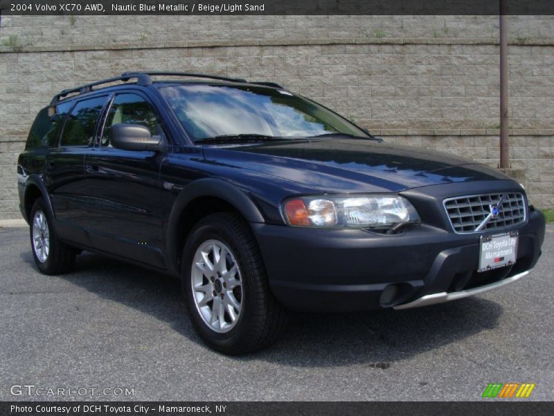Nautic Blue Metallic / Beige/Light Sand 2004 Volvo XC70 AWD