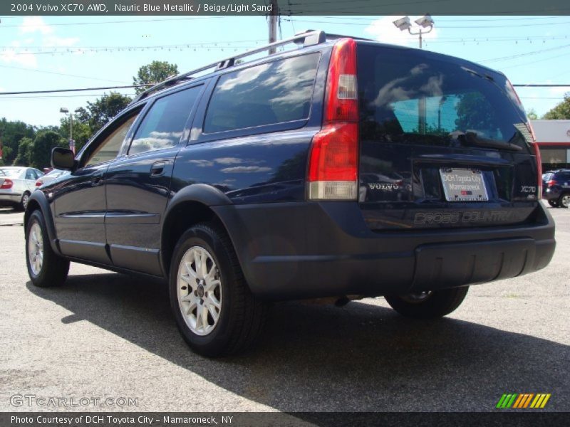 Nautic Blue Metallic / Beige/Light Sand 2004 Volvo XC70 AWD