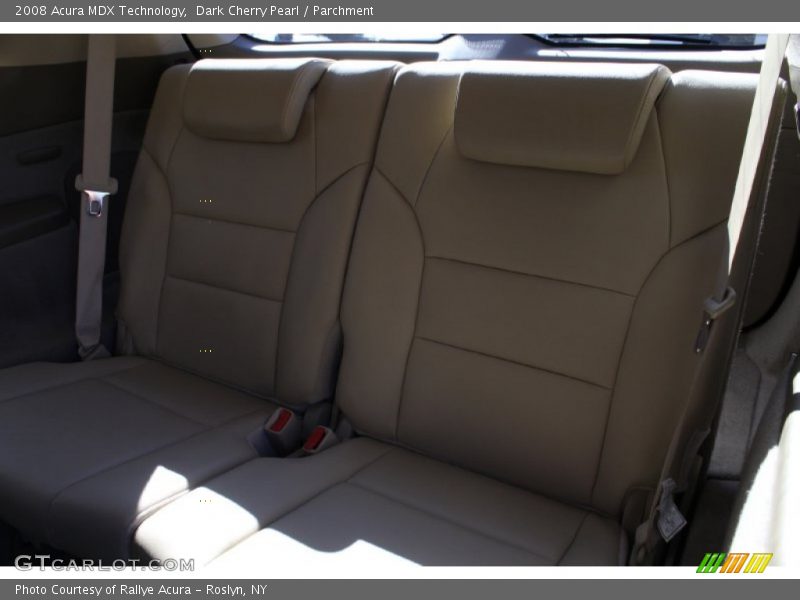 Dark Cherry Pearl / Parchment 2008 Acura MDX Technology