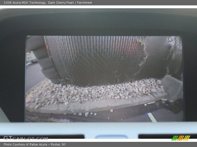 Dark Cherry Pearl / Parchment 2008 Acura MDX Technology