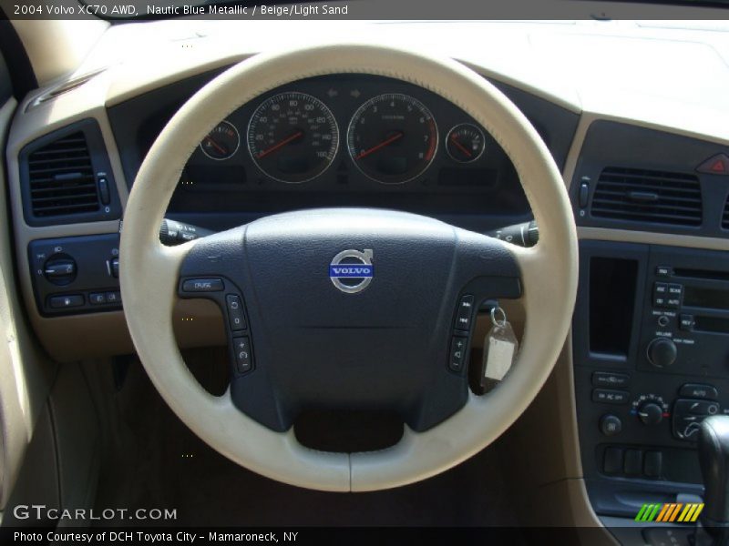 Nautic Blue Metallic / Beige/Light Sand 2004 Volvo XC70 AWD