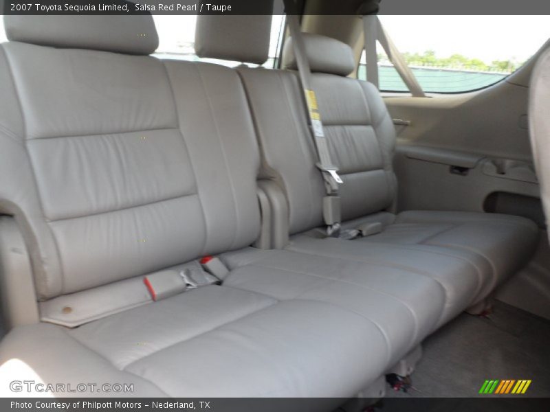 Salsa Red Pearl / Taupe 2007 Toyota Sequoia Limited