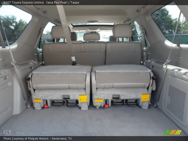 Salsa Red Pearl / Taupe 2007 Toyota Sequoia Limited