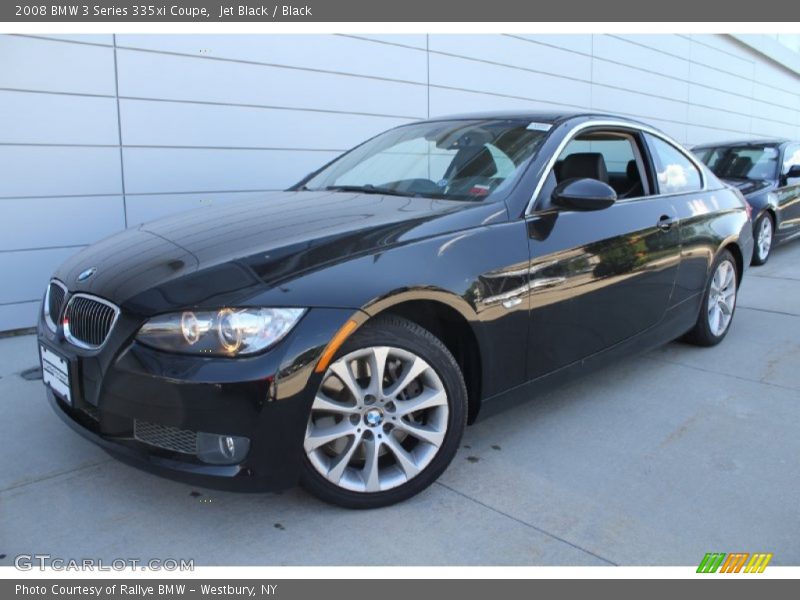 Jet Black / Black 2008 BMW 3 Series 335xi Coupe