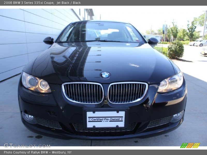 Jet Black / Black 2008 BMW 3 Series 335xi Coupe
