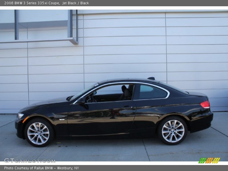 Jet Black / Black 2008 BMW 3 Series 335xi Coupe