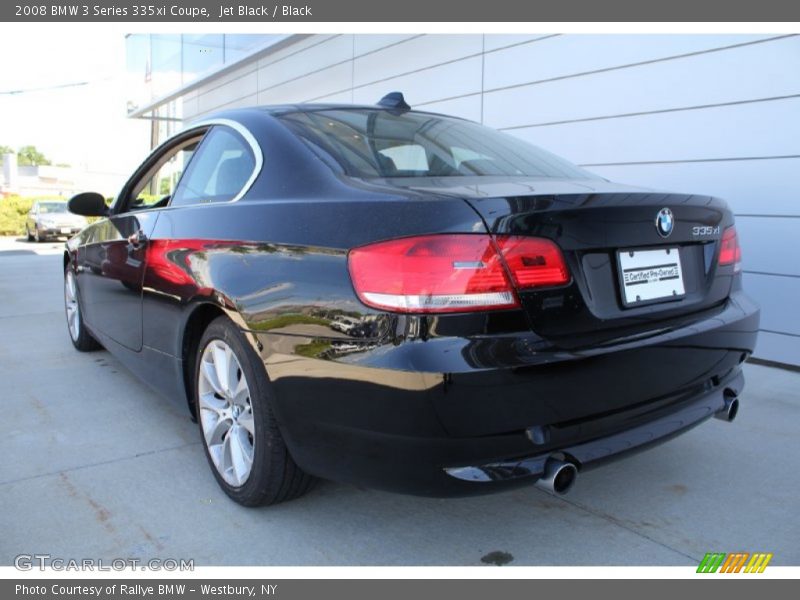 Jet Black / Black 2008 BMW 3 Series 335xi Coupe