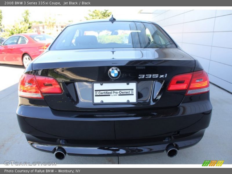 Jet Black / Black 2008 BMW 3 Series 335xi Coupe