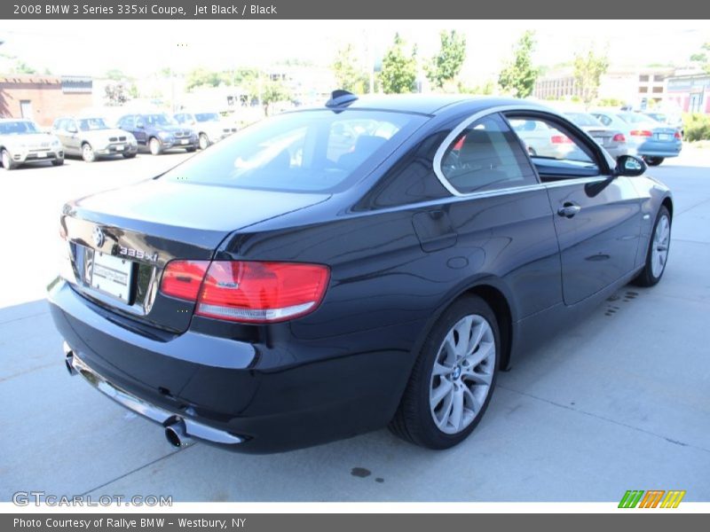 Jet Black / Black 2008 BMW 3 Series 335xi Coupe