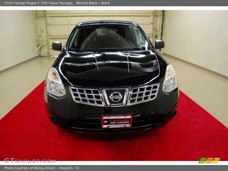 Wicked Black / Black 2010 Nissan Rogue S 360 Value Package