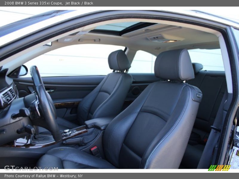 Jet Black / Black 2008 BMW 3 Series 335xi Coupe